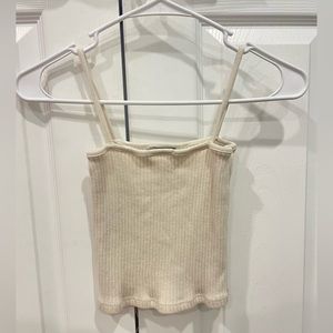 Brandy Melville, small, and a cream color